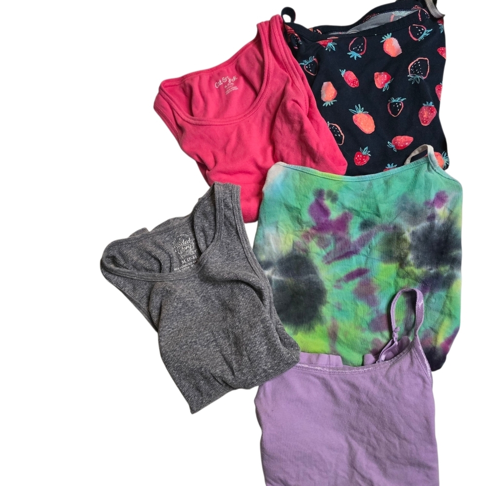 Girls Tank Top & Camisole Bundle Size 7/8 Not So Mystery Box - Picture 3 of 6